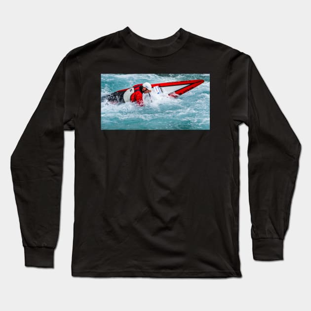 White Water Long Sleeve T-Shirt by richard49